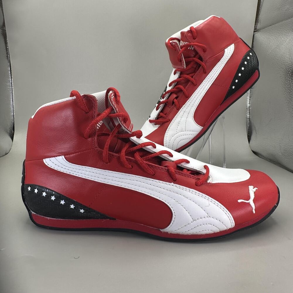 PUMA Future Cat Dragon 2006 Michael Schumacher Mens 7.5 Racing Driving Shoes VTG